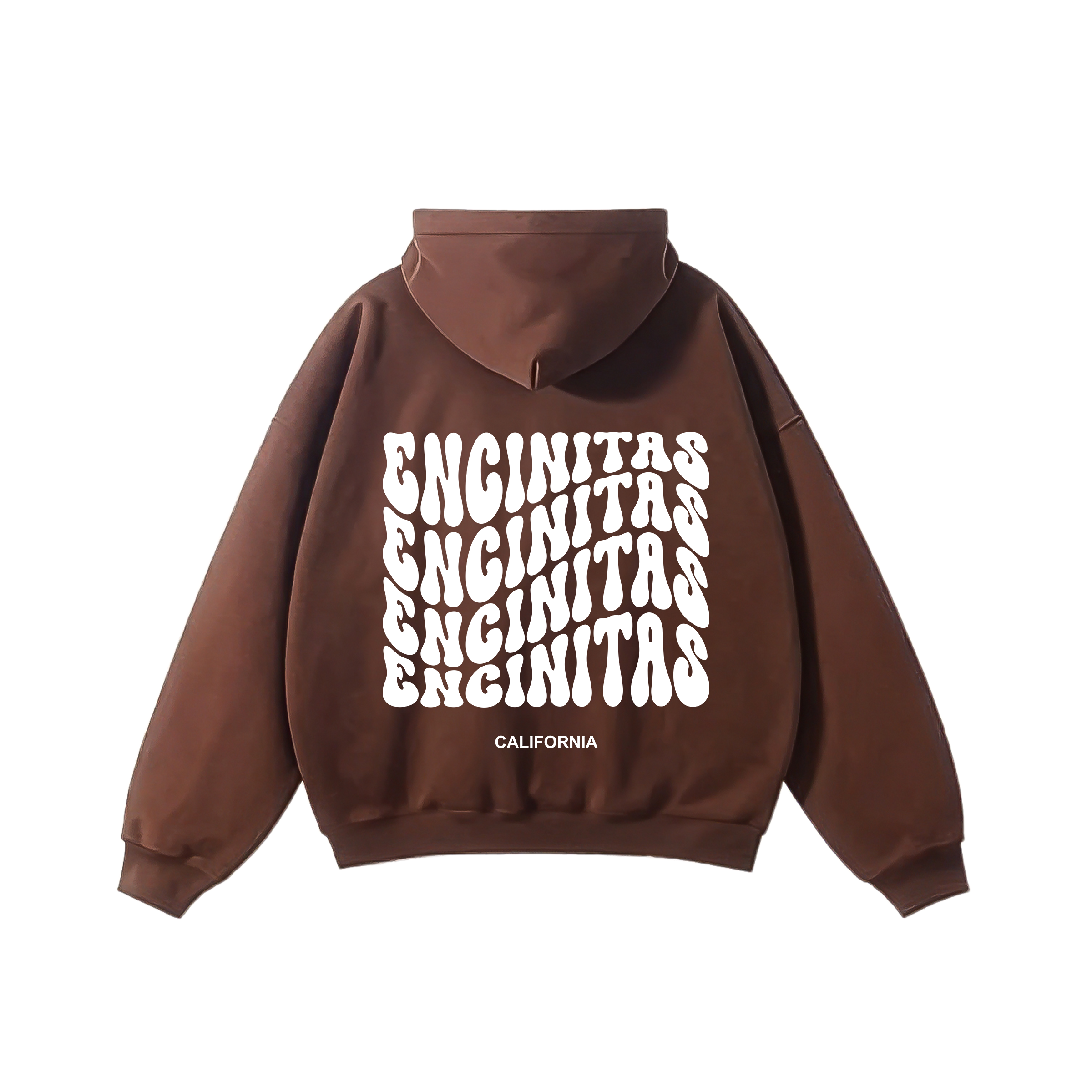 Coastal Origin Encinitas Hoodie Coffee