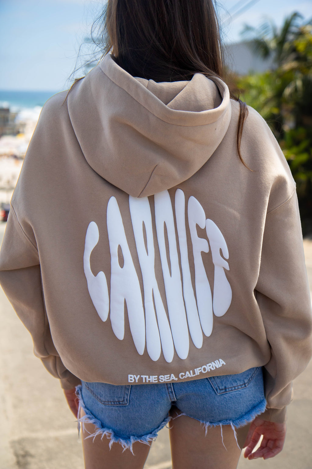Cardiff-By-The-Sea Hoodie Tan Sand