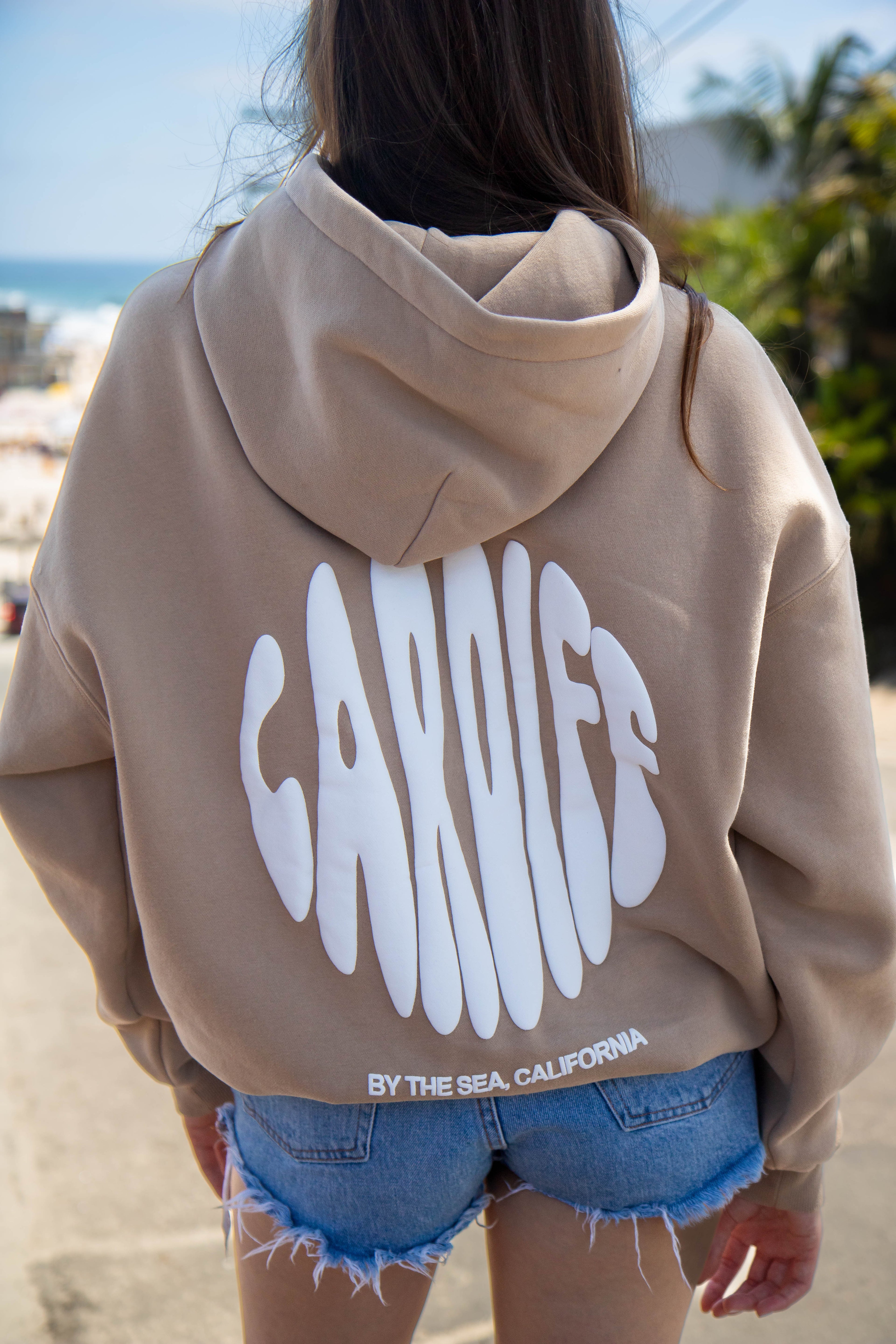 Cardiff-By-The-Sea Hoodie Tan Sand