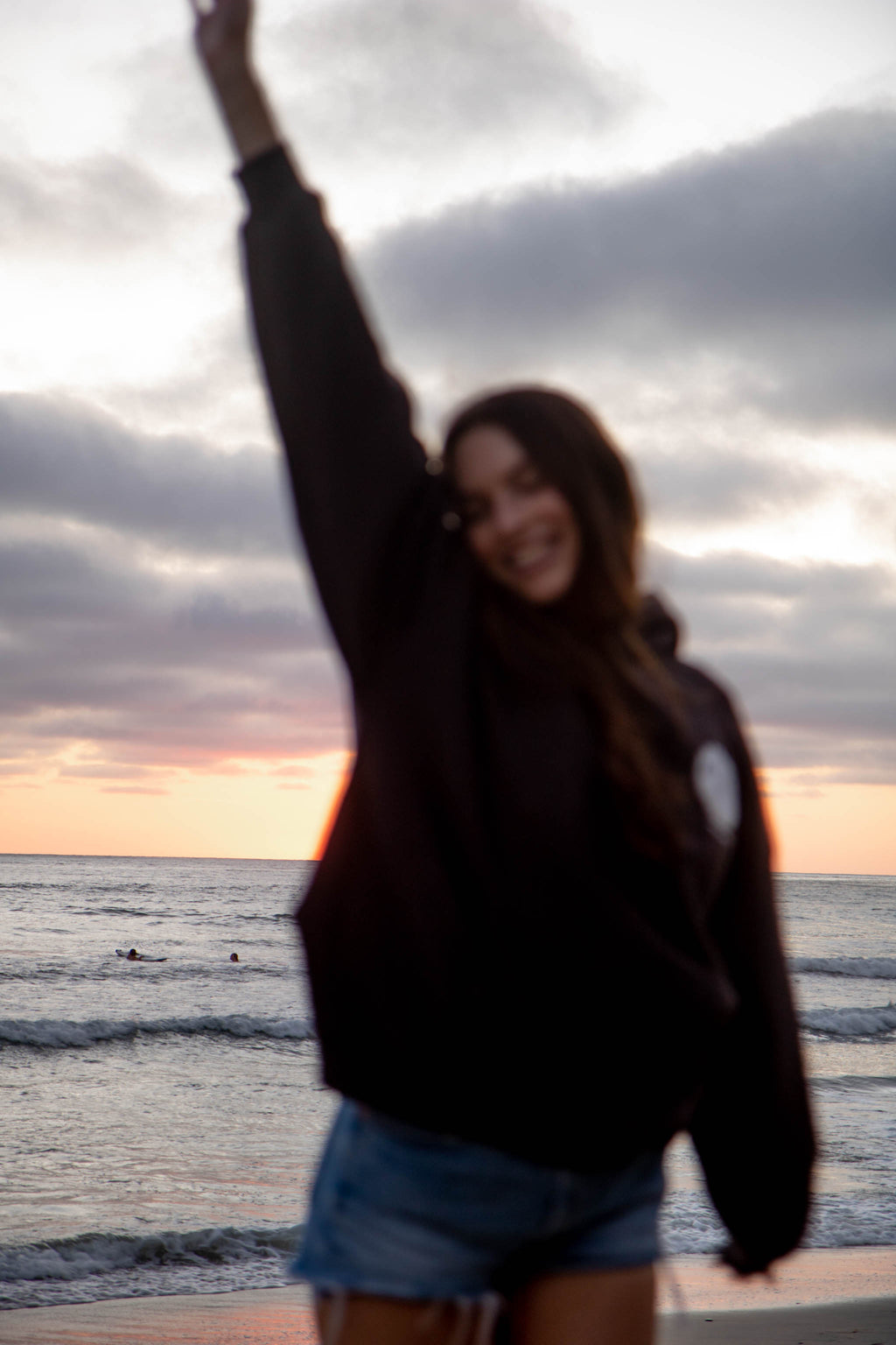 Cardiff-By-The-Sea Hoodie Black Charcoal