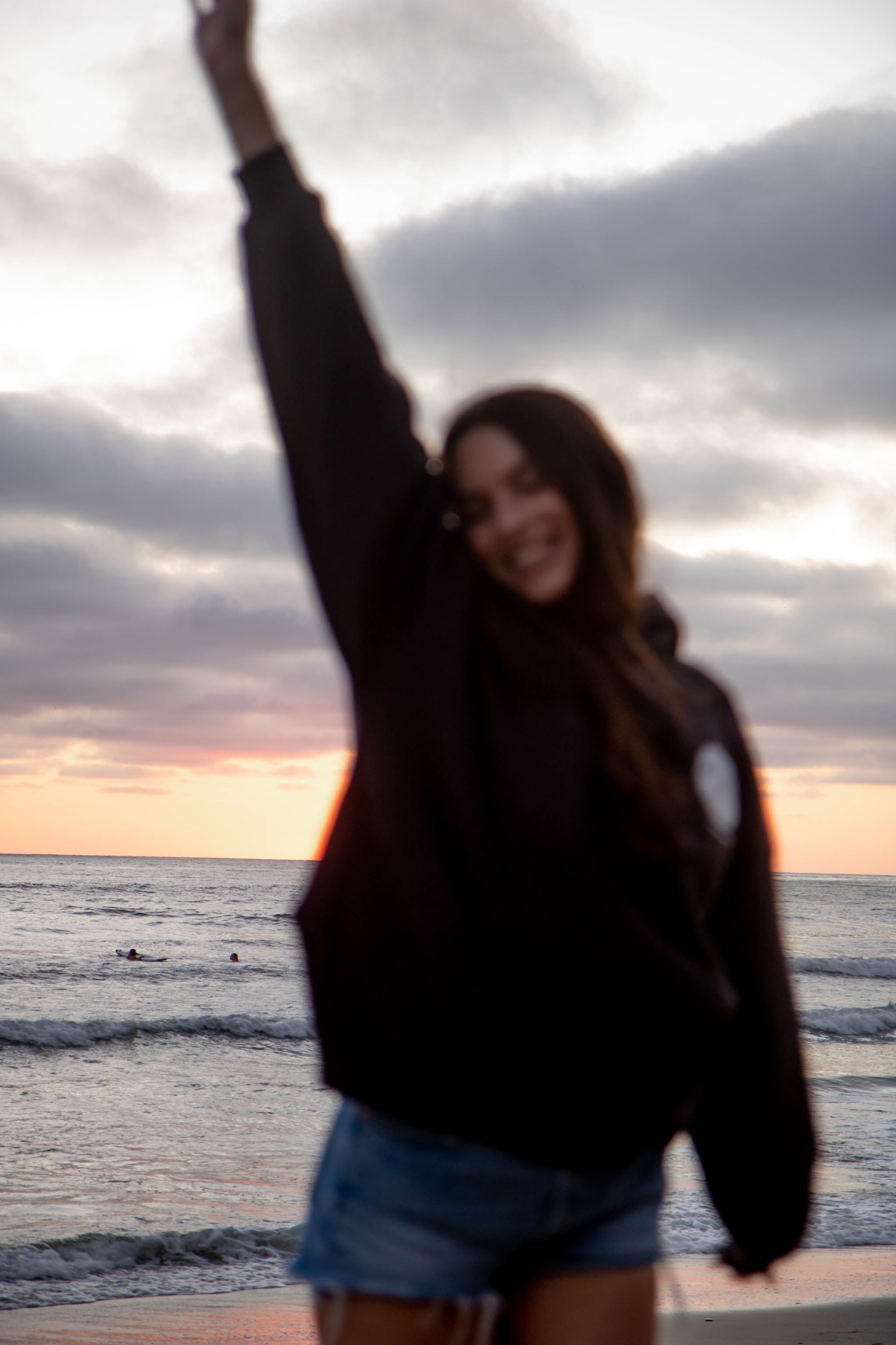 Cardiff-By-The-Sea Hoodie Black Charcoal