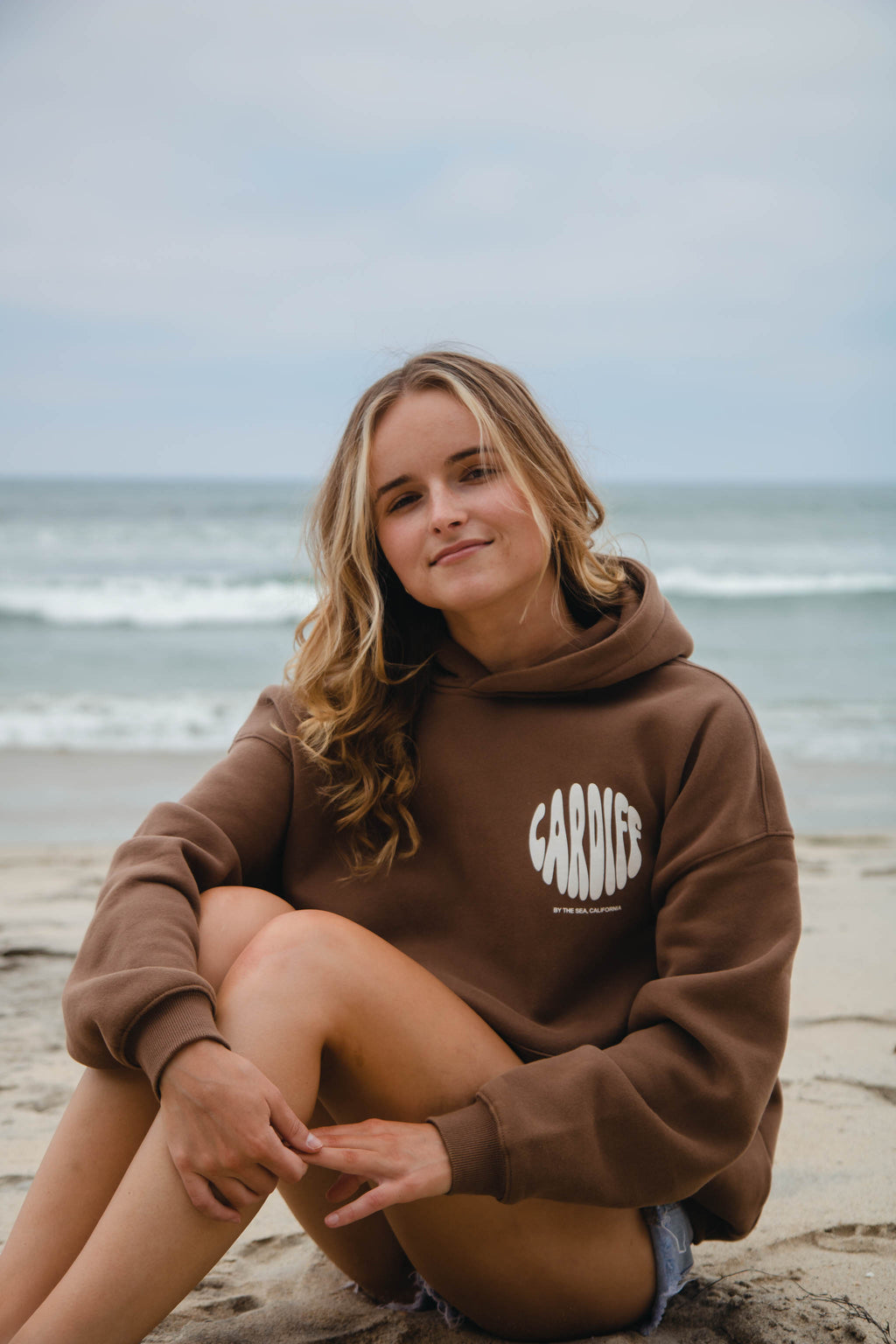 Cardiff-By-The-Sea Hoodie Coffee