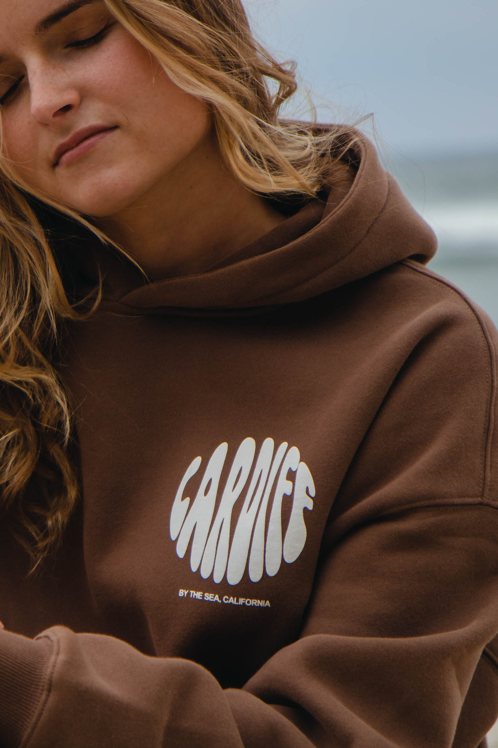 Cardiff-By-The-Sea Hoodie Coffee