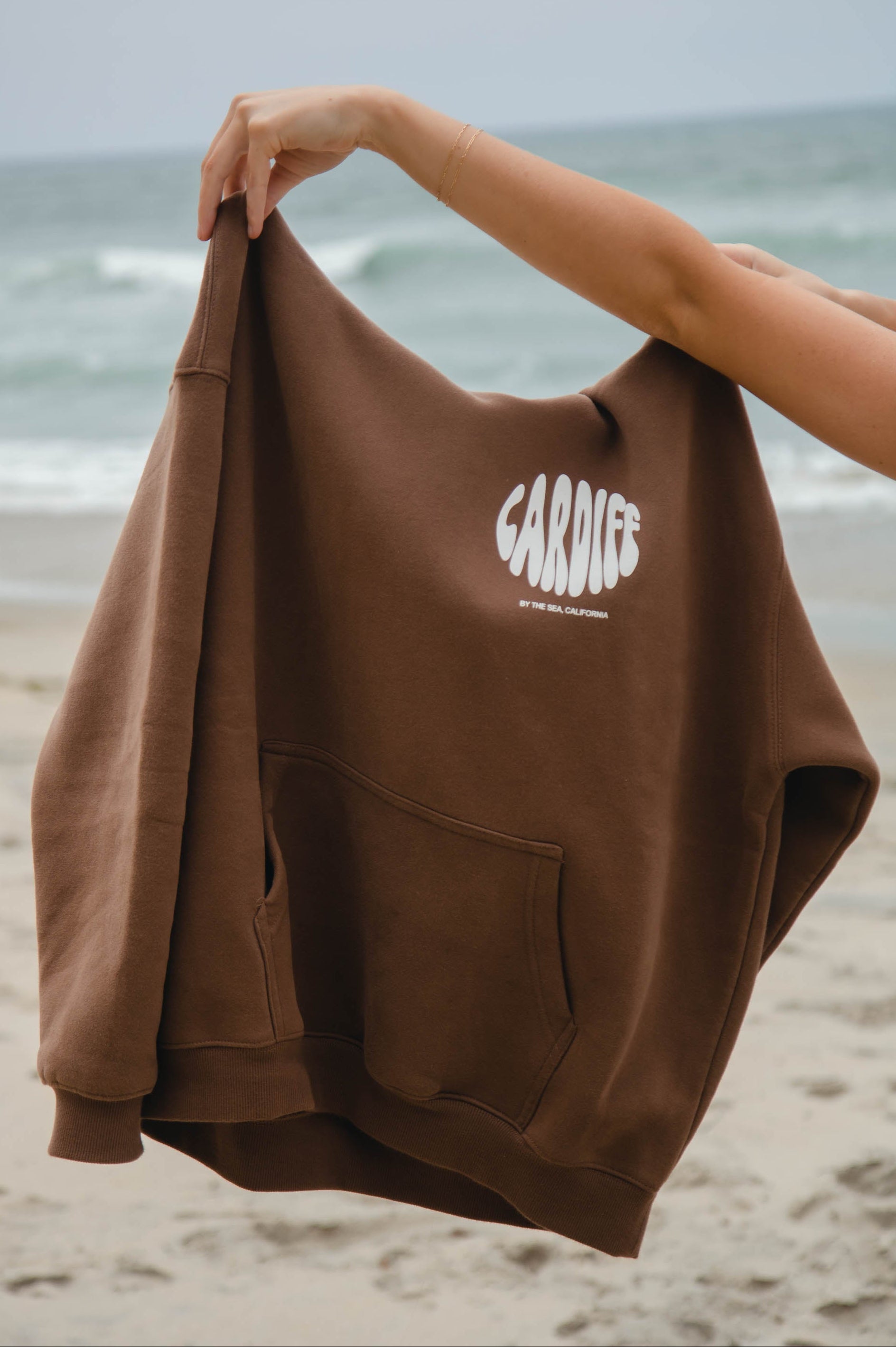Cardiff-By-The-Sea Hoodie Coffee