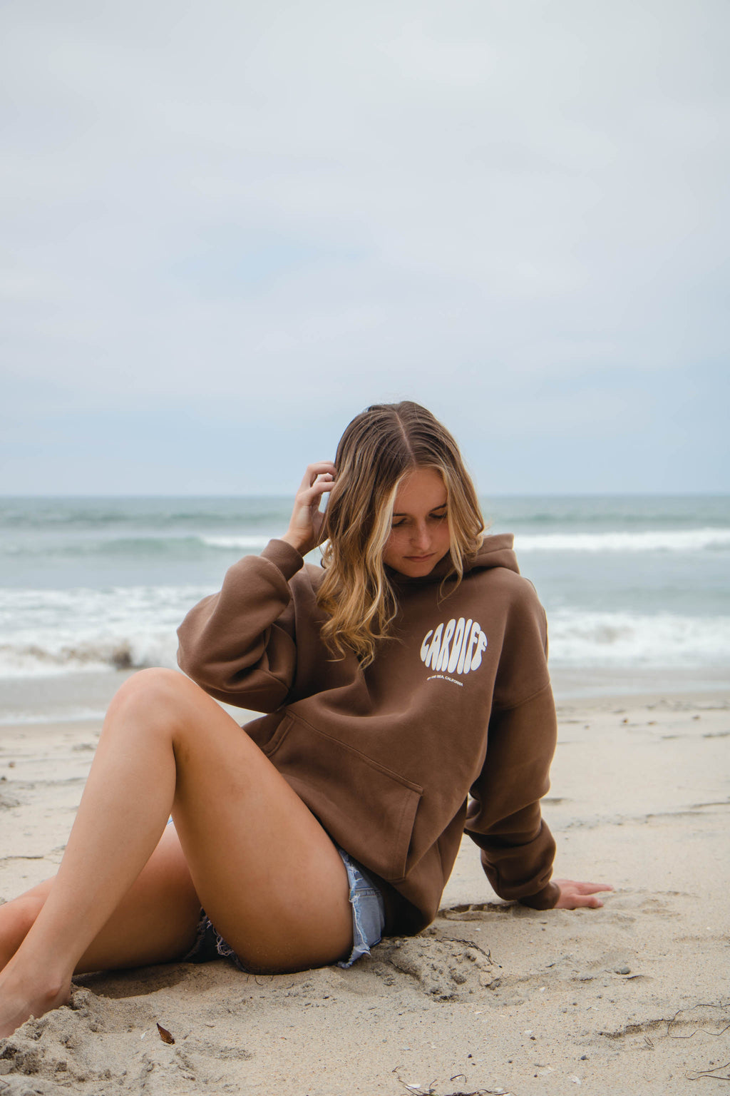 Cardiff-By-The-Sea Hoodie Coffee