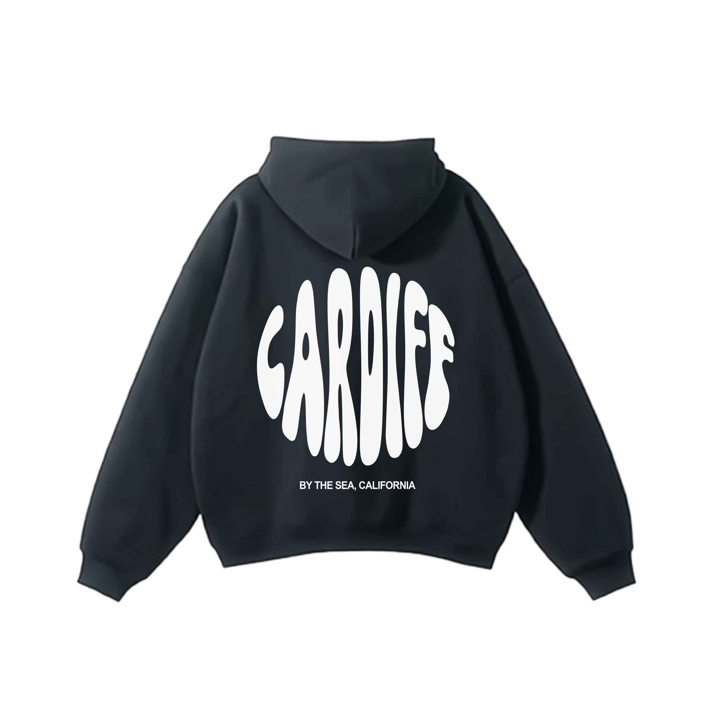 Cardiff-By-The-Sea Hoodie Charcoal
