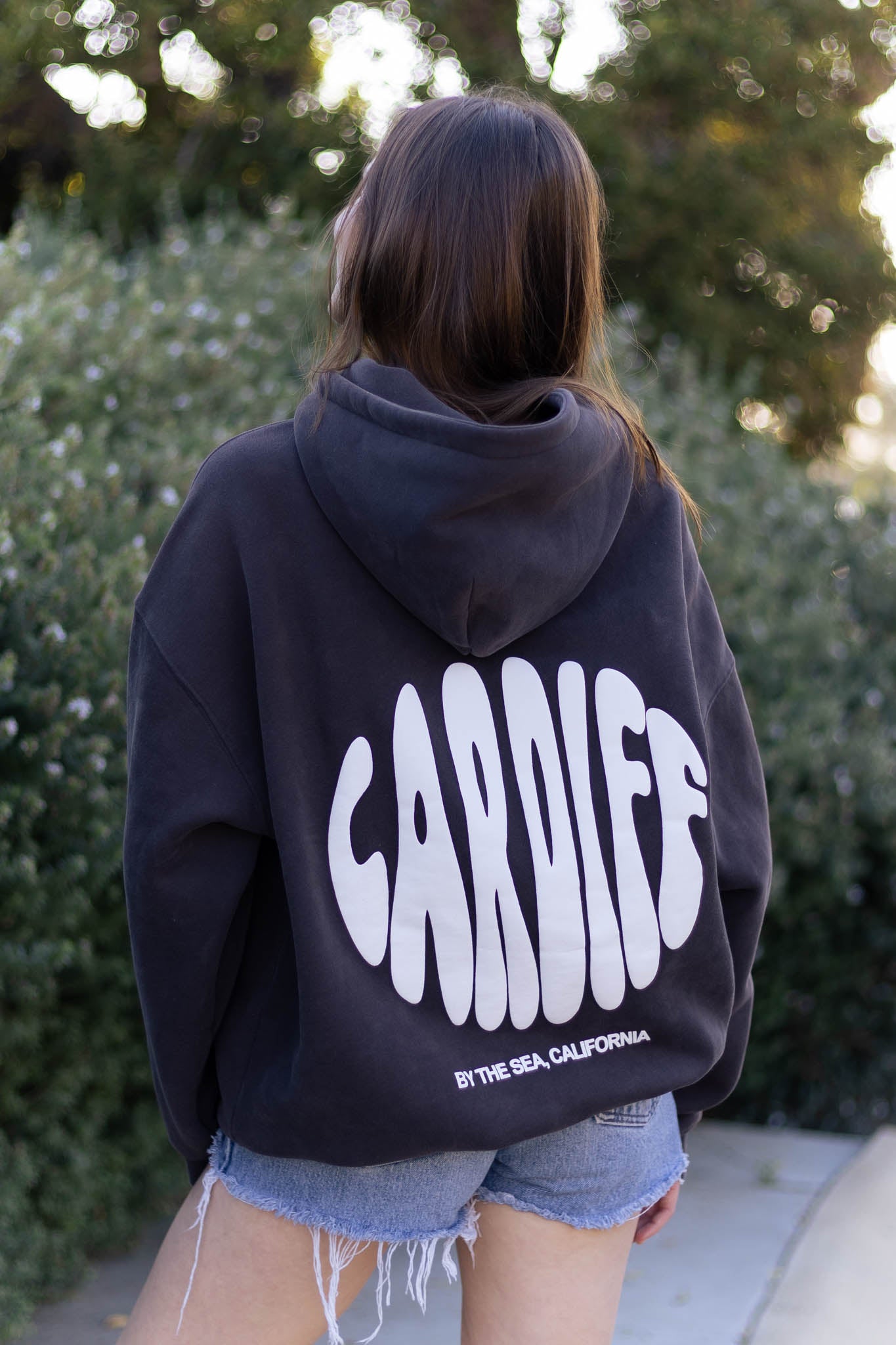 Cardiff-By-The-Sea Hoodie Black Charcoal