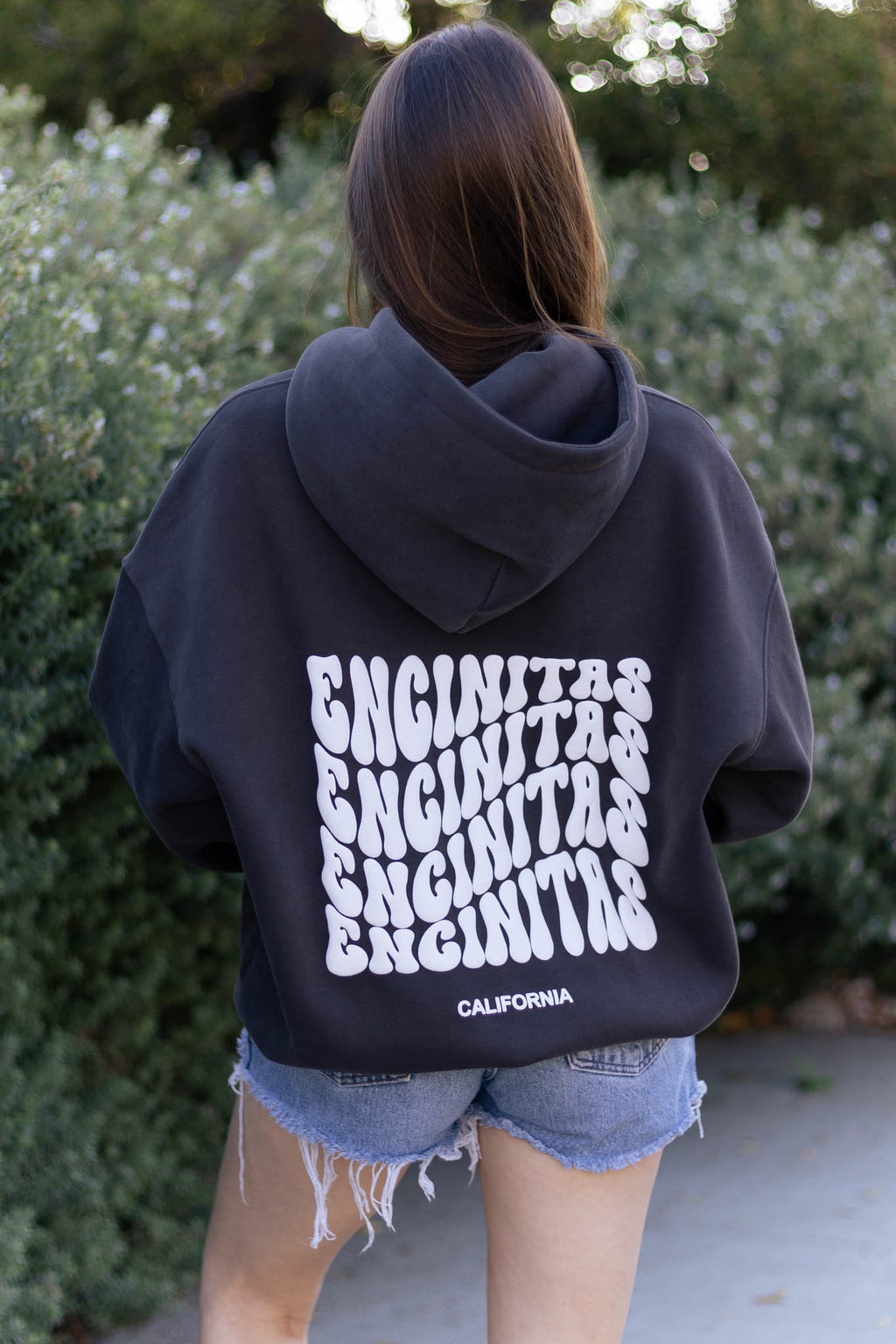 Coastal Origin Encinitas Hoodie Charcoal