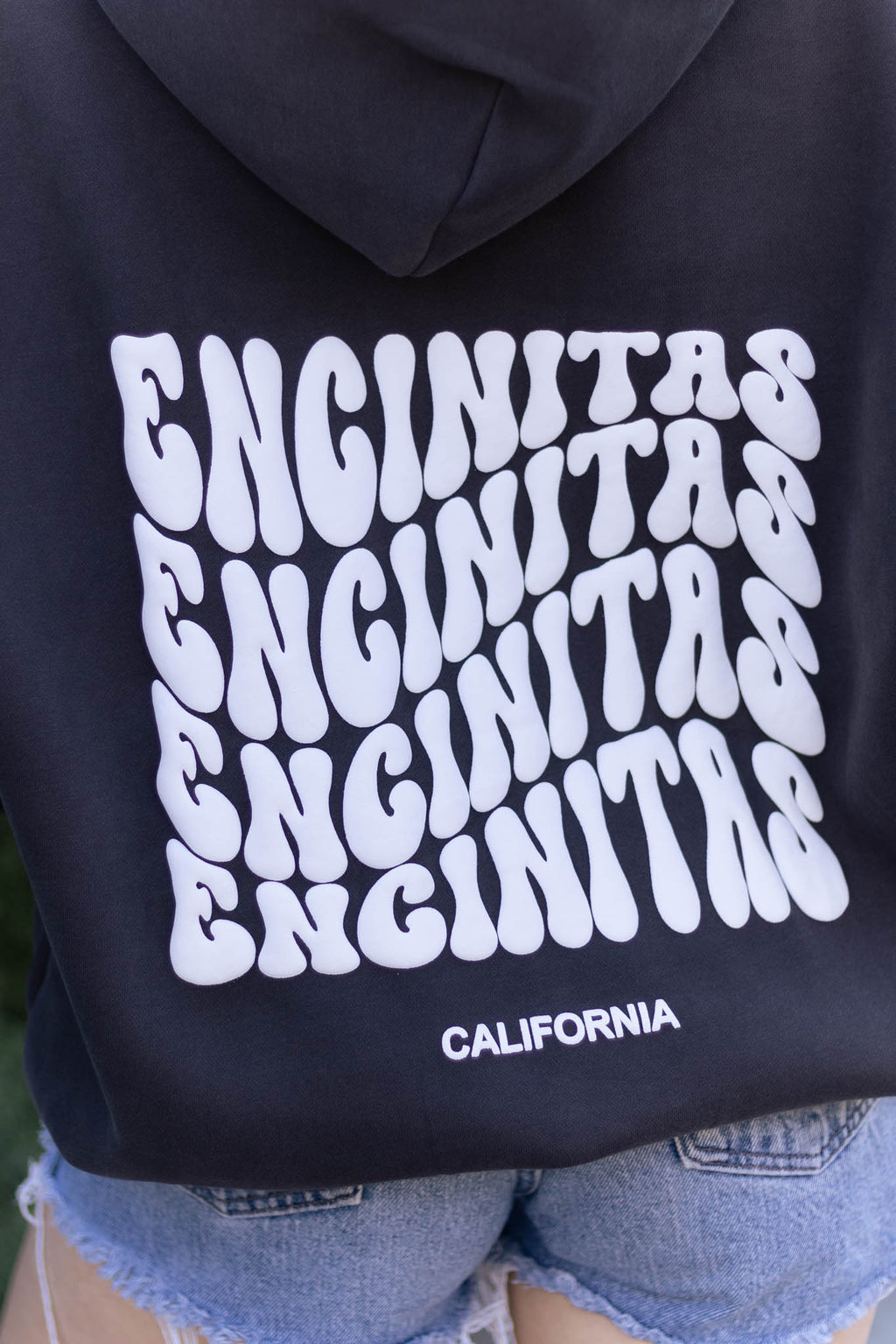 Coastal Origin Encinitas Hoodie Charcoal