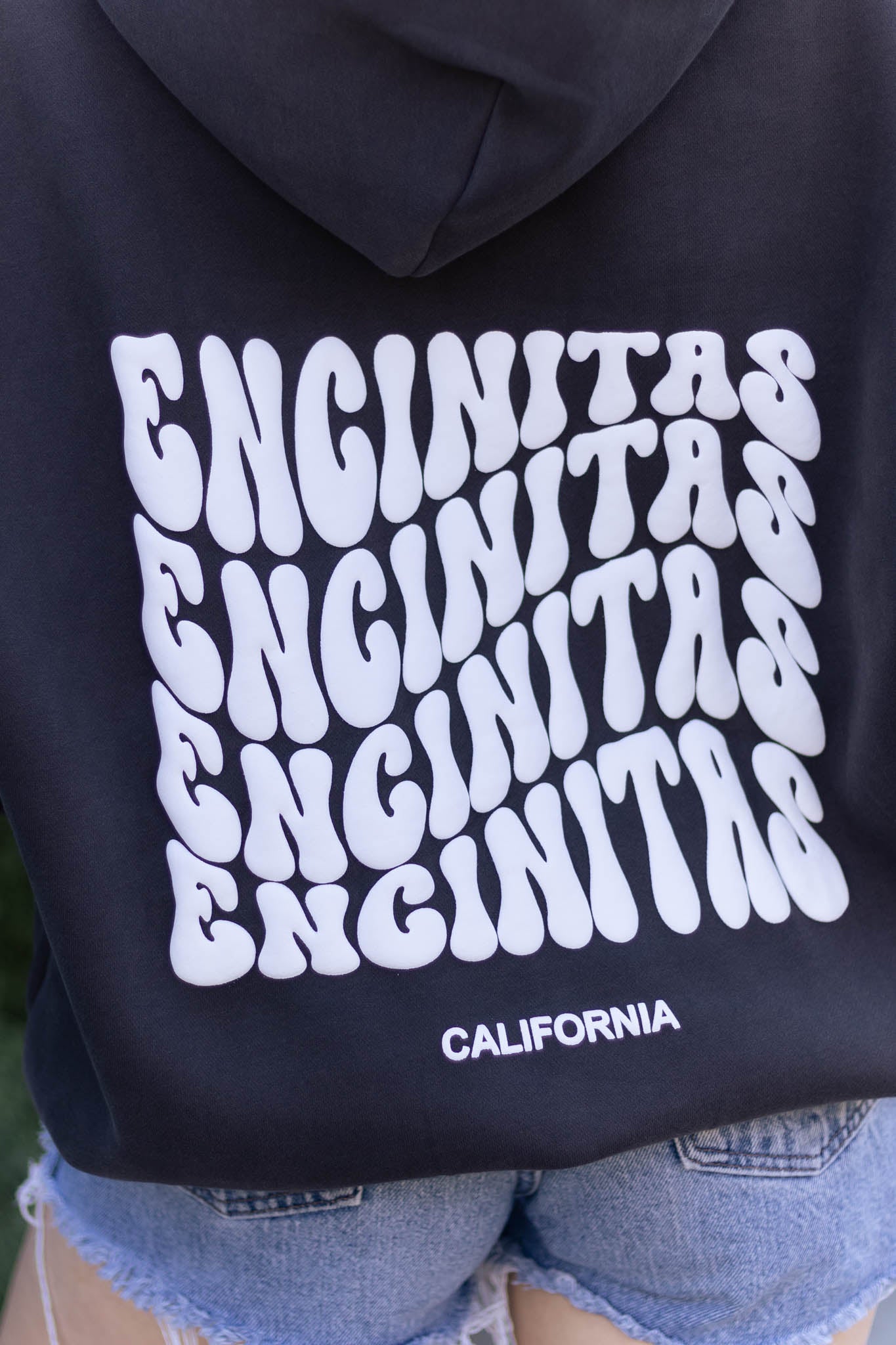 Coastal Origin Encinitas Hoodie Charcoal