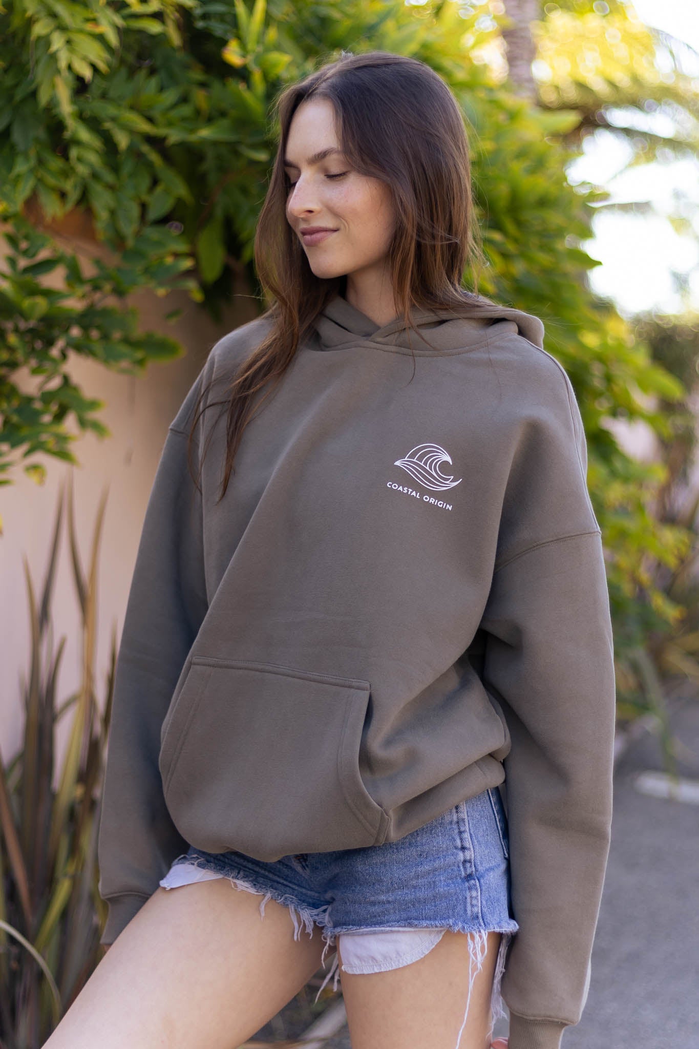Coastal Origin Encinitas Hoodie Fossil