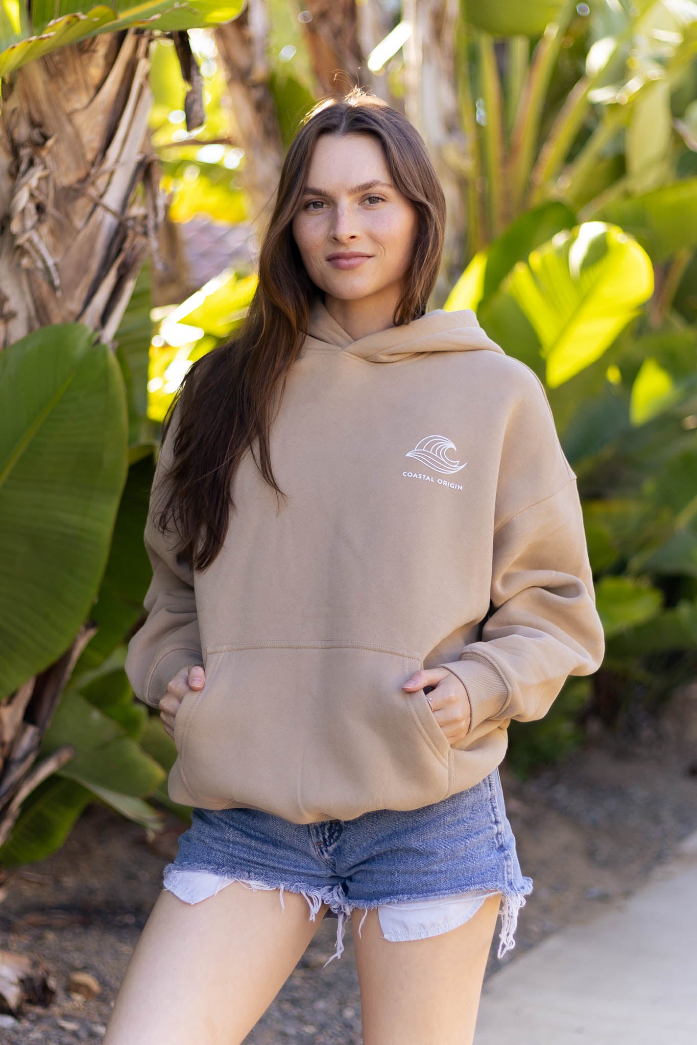 Coastal Origin Carlsbad Hoodie Sand
