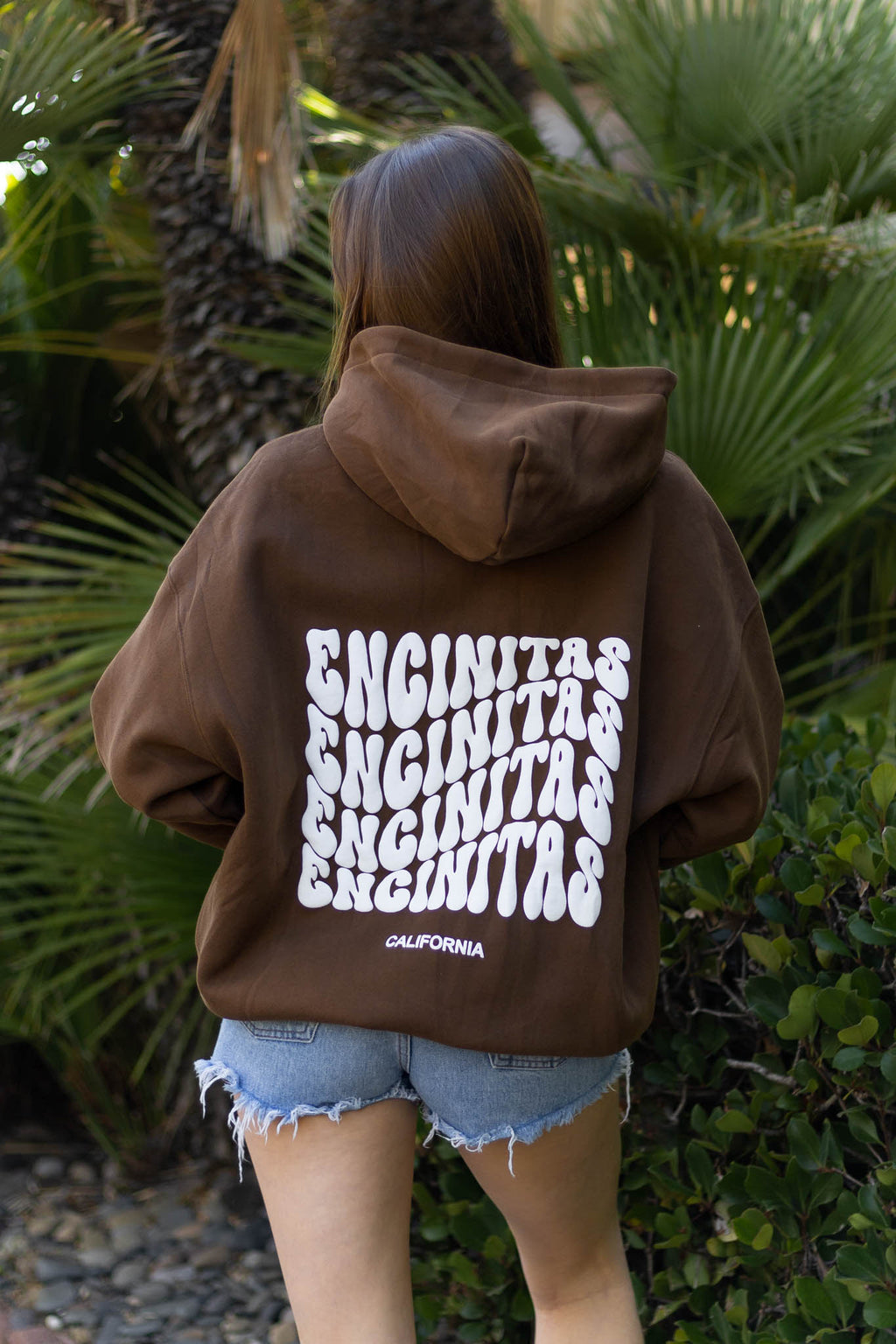 Coastal Origin Encinitas Hoodie Coffee