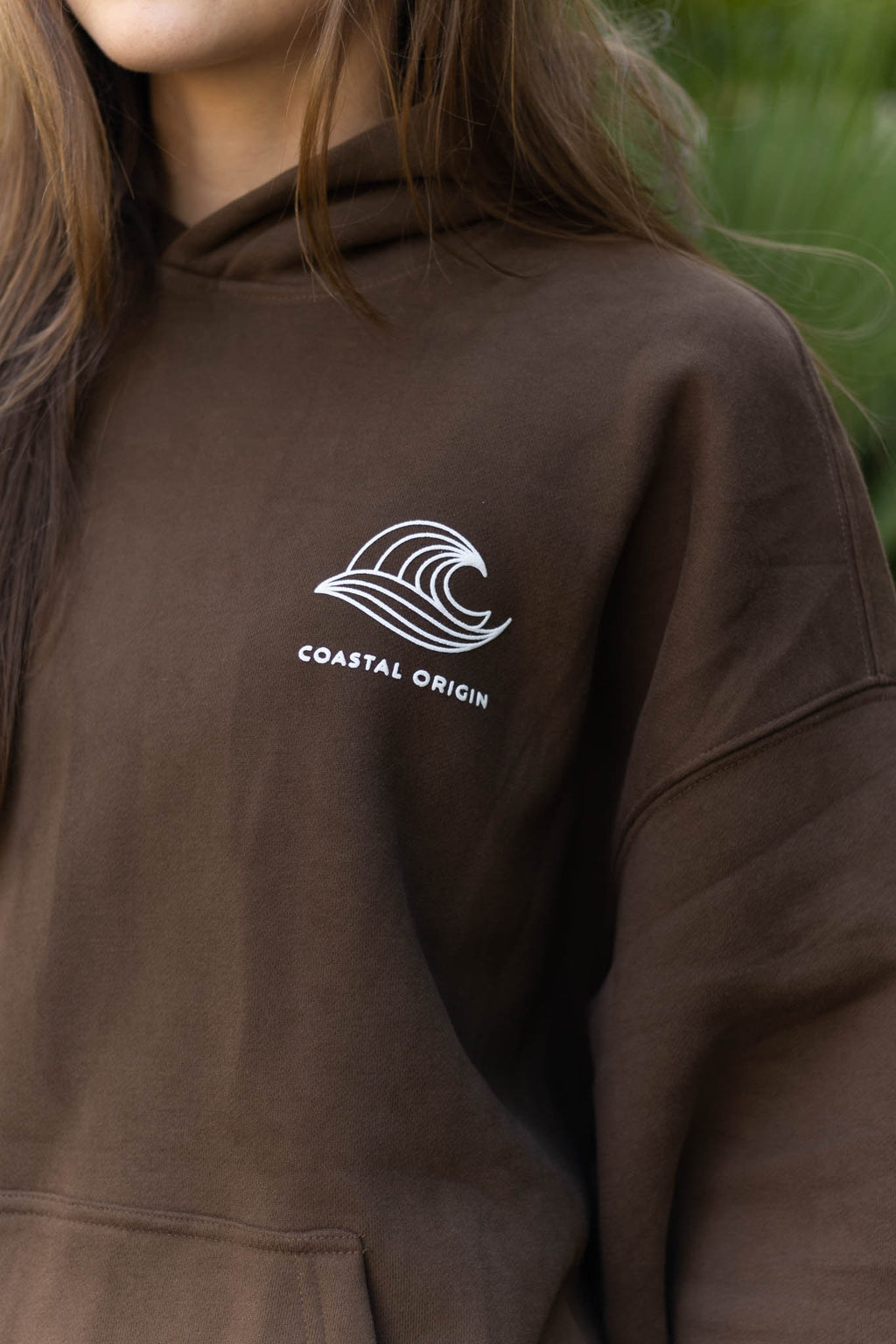 Coastal Origin Carlsbad Hoodie Coffee