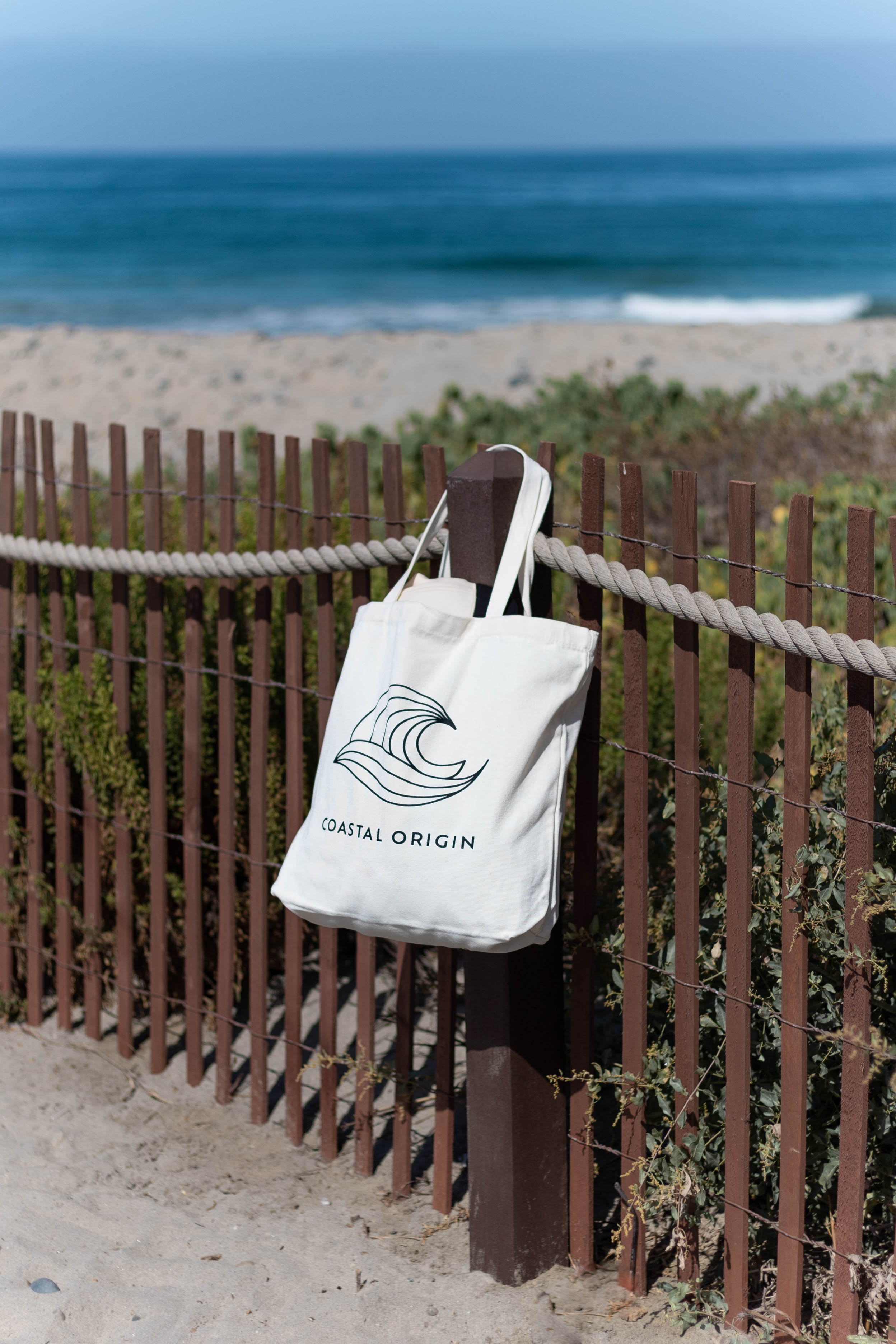 Coastal Origin Carryall Tote bag Dune Natural Canvas