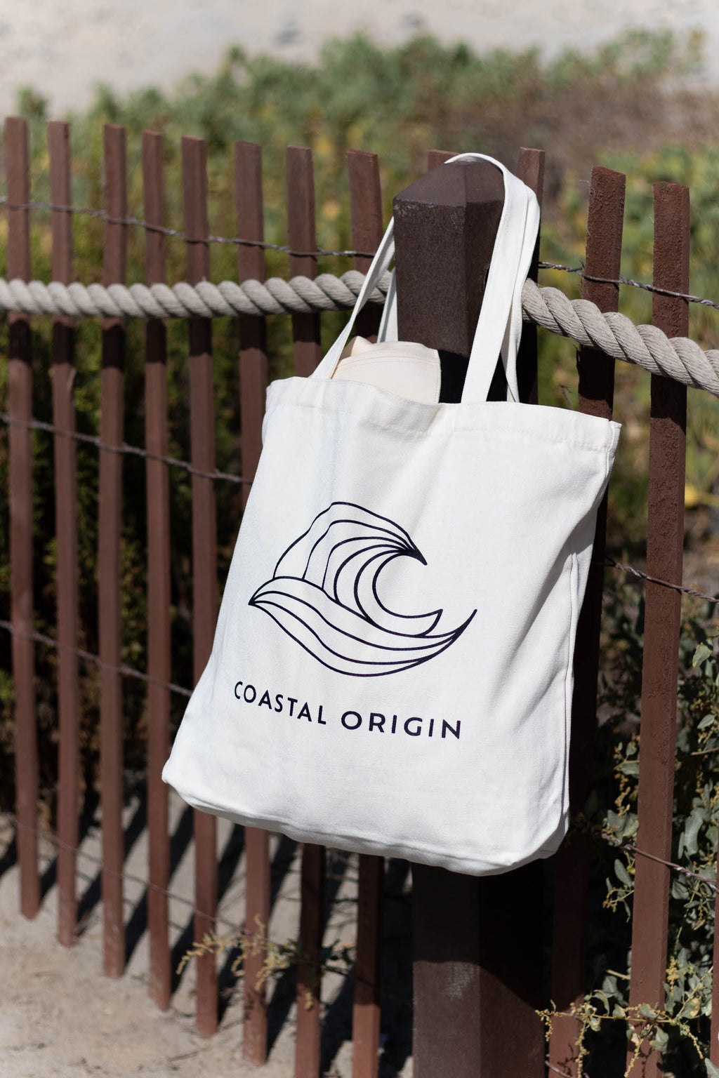 Coastal Origin Carryall Tote bag Dune Natural Canvas