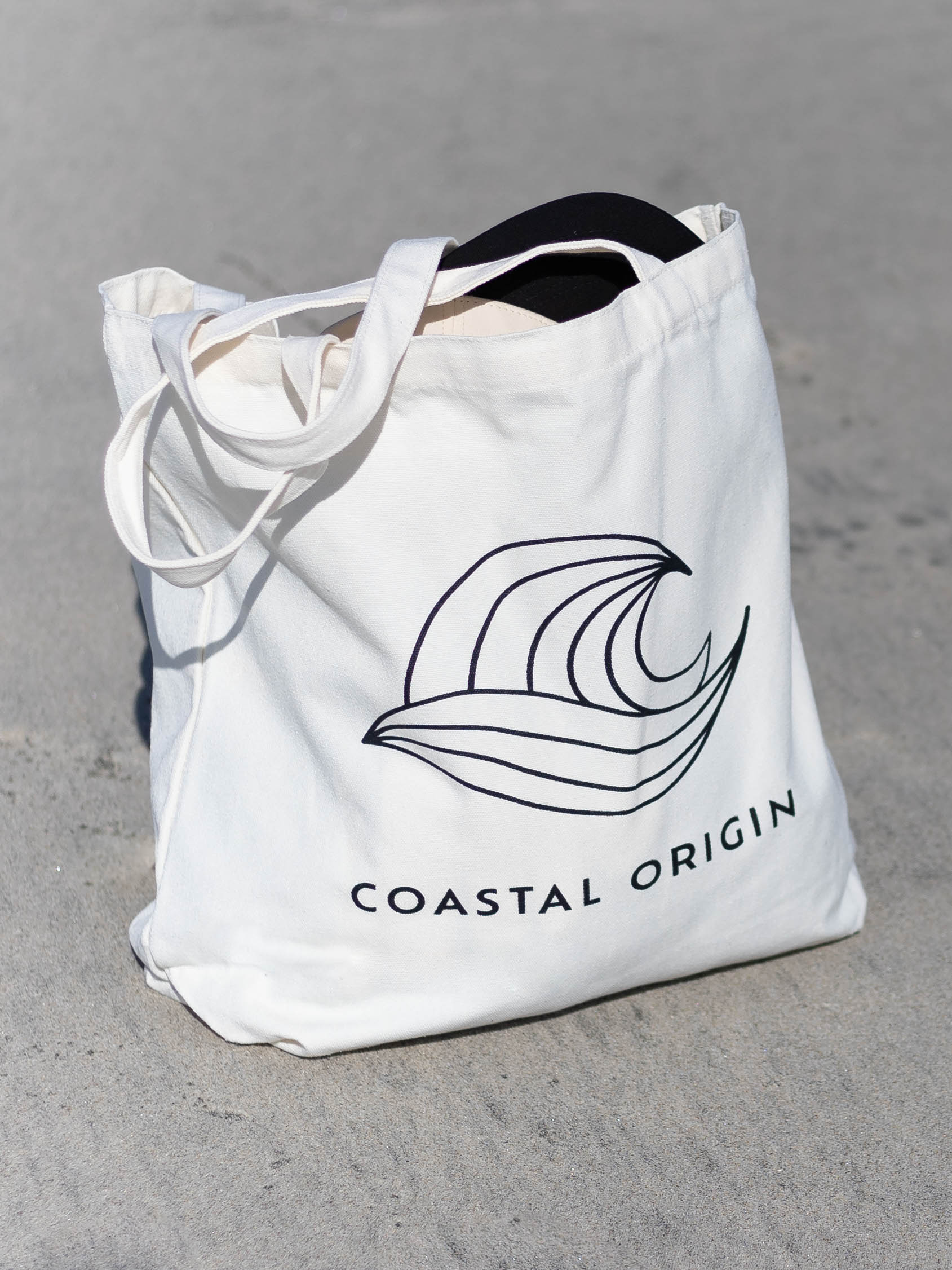 Coastal Origin Carryall Tote bag Dune Natural Canvas