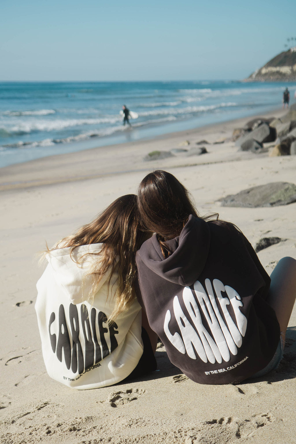 Coastal Origin Cardiff Hoodie Charcoal