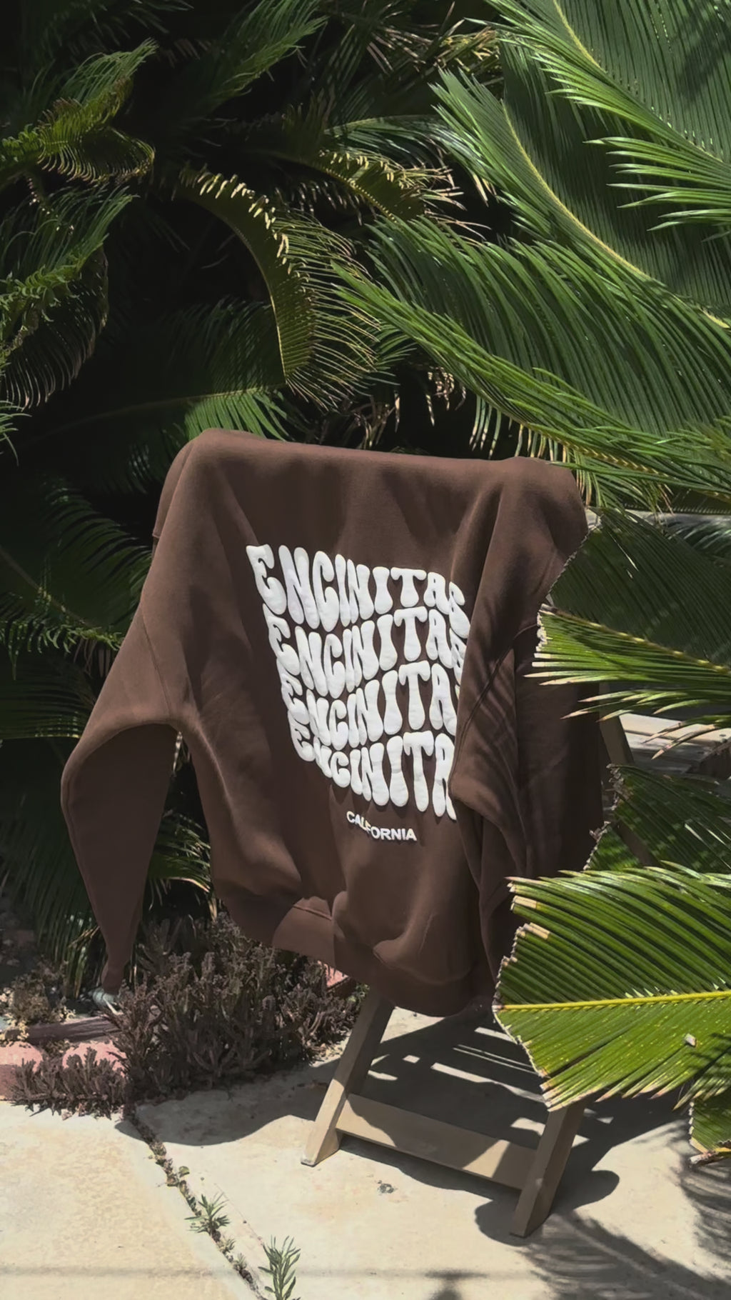 Coastal Origin Encinitas Hoodie Coffee